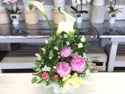 アレンジメント教室の写真